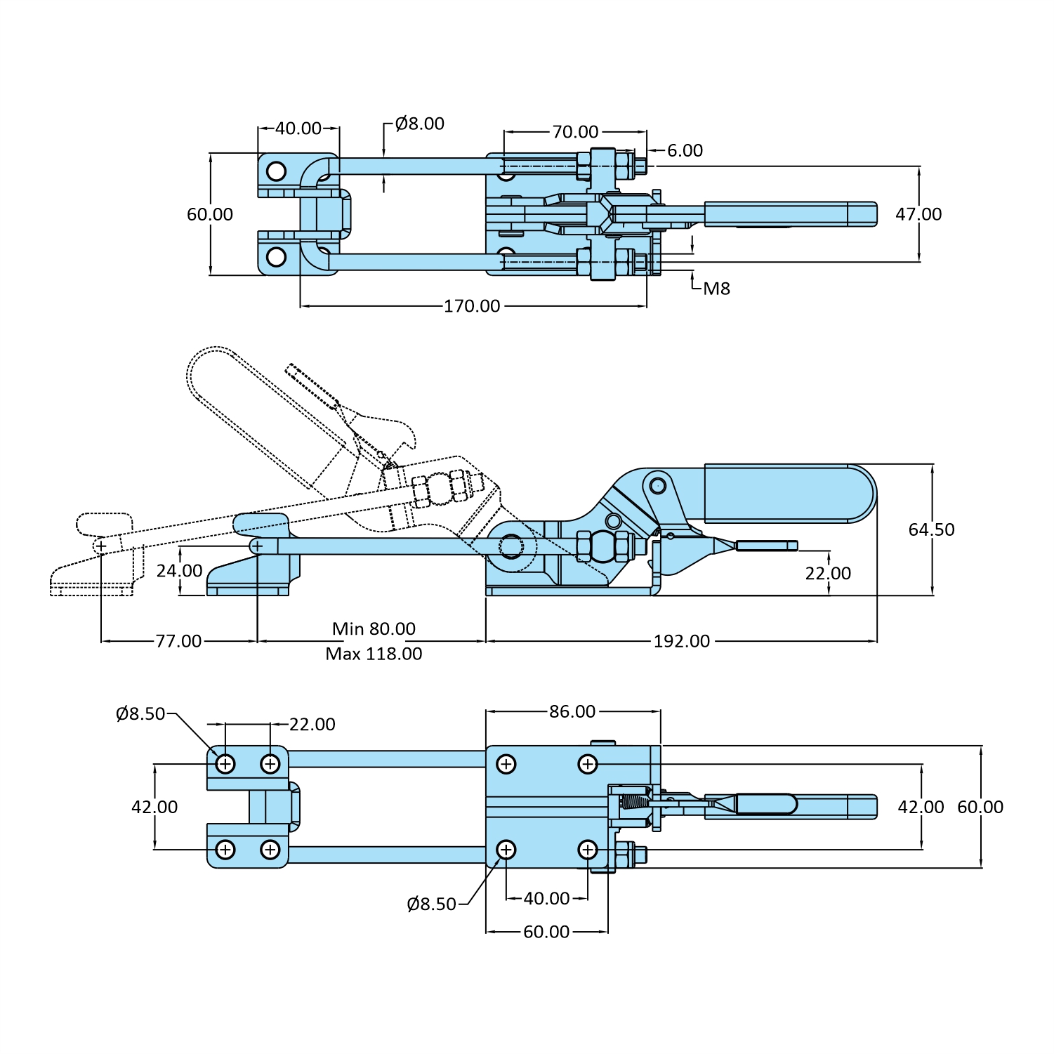 PAH-5442-TRIG-M25-SS
