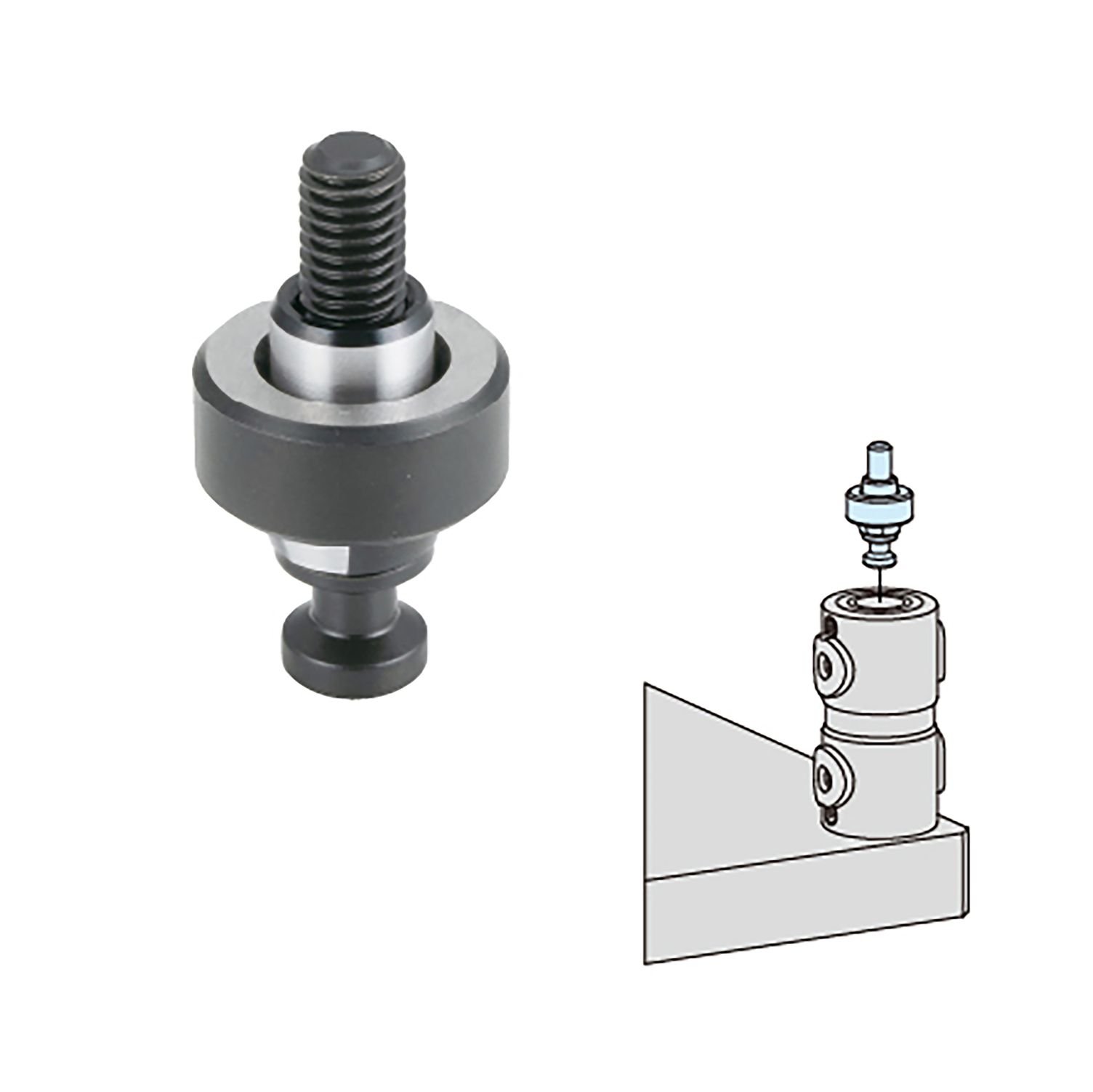 Screw Riser Construction TAPERED RISER SCREWS CP155-DS - Steel-Smith