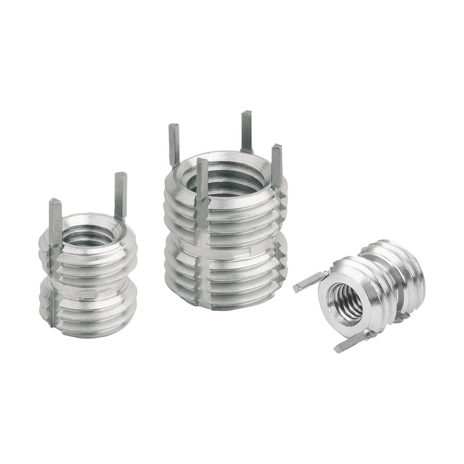K0401 Threaded inserts with internal thread, self-locking - Steel-Smith