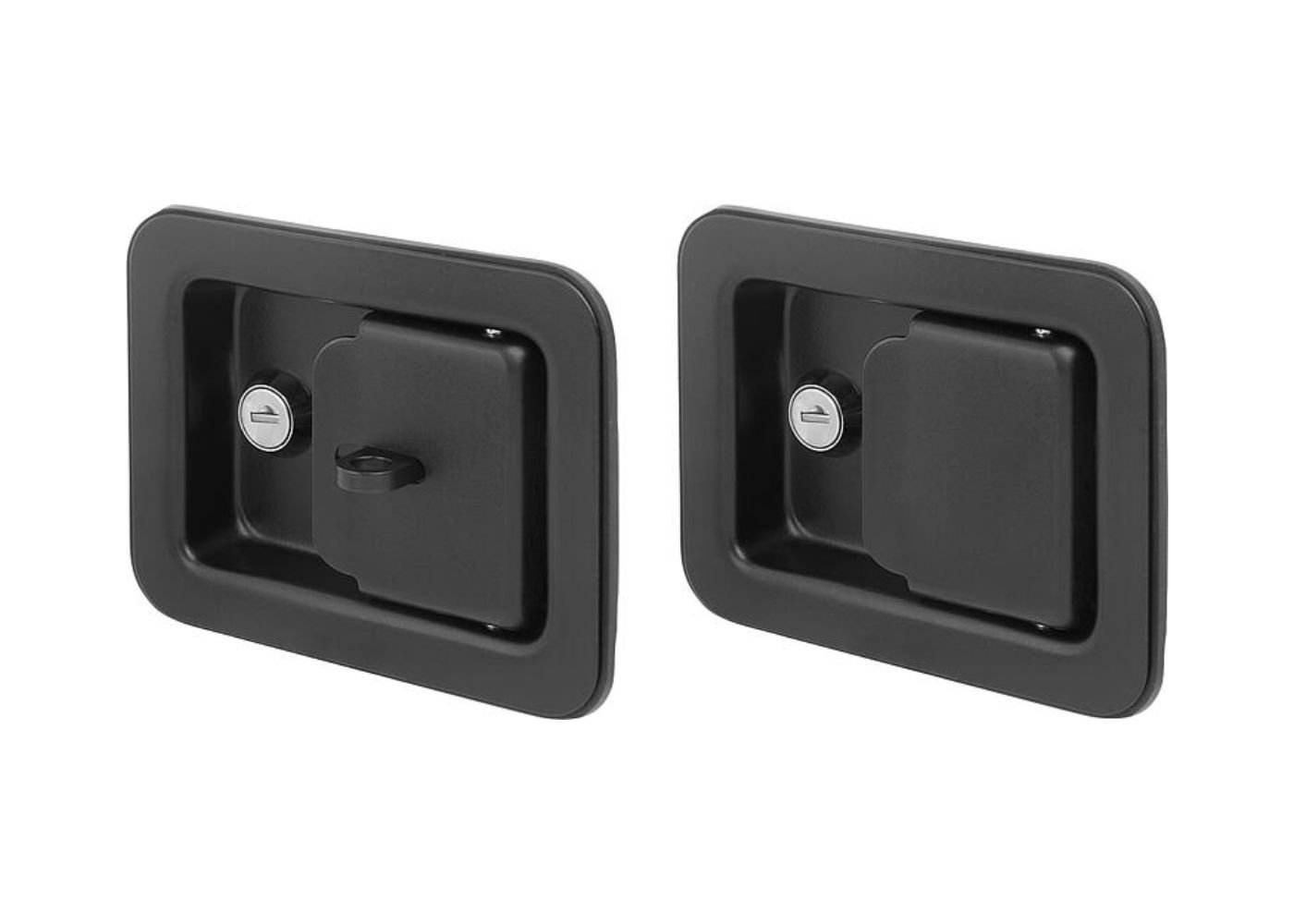 Snap Lock Click K2488 Snap locks, steel or stainless steel, with fold-down grip