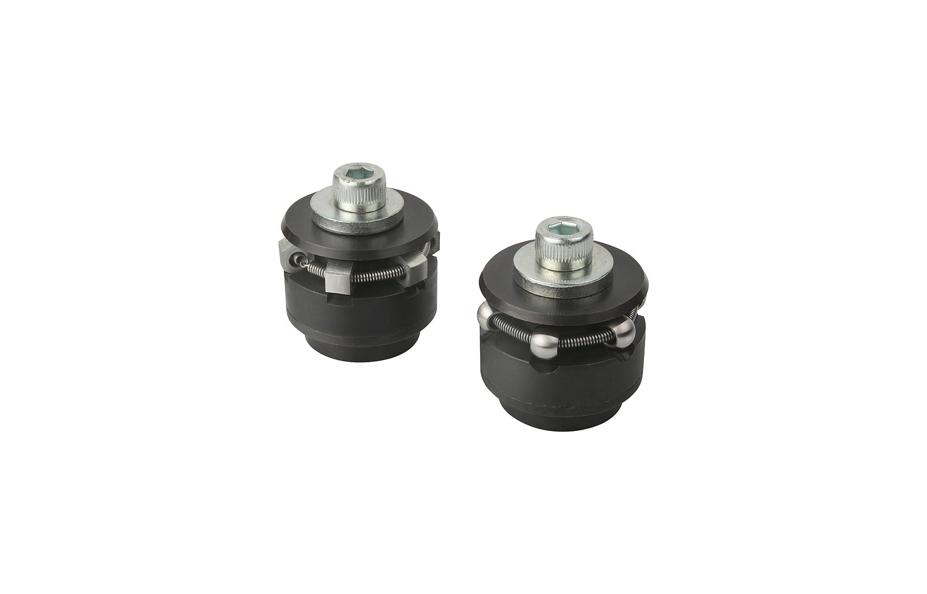 K0358 Centring clamps with ball or hexagon segments