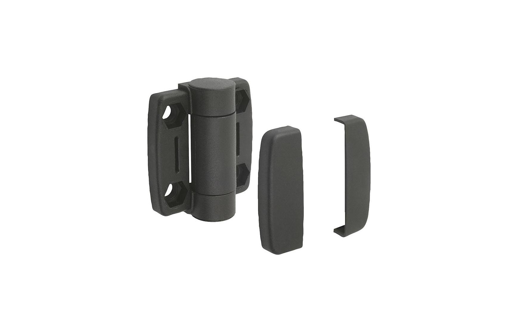 K0440_Hinges plastic, with adjustable friction