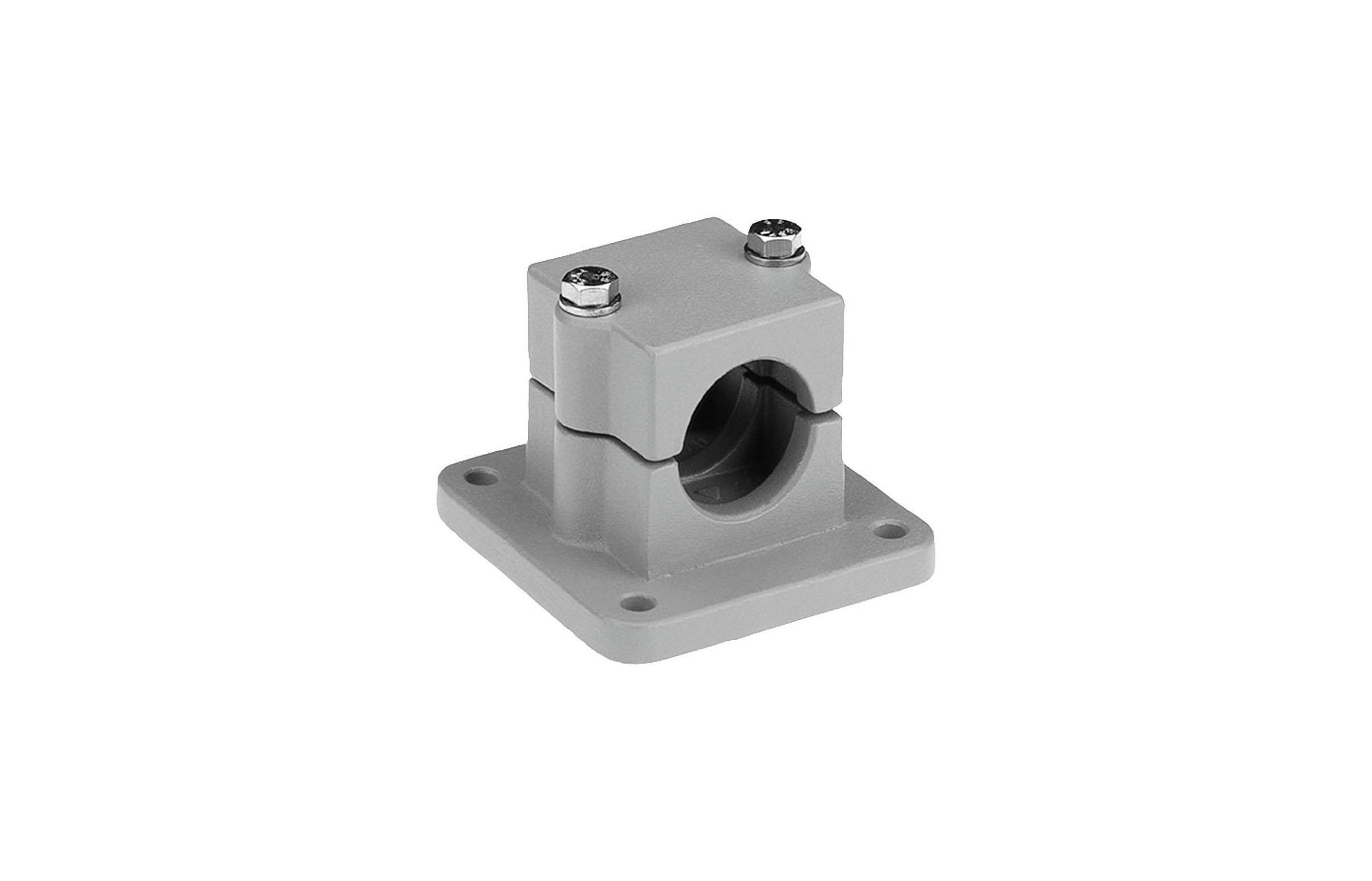 KIPP - Tube clamps T-angle, aluminum with ball joint